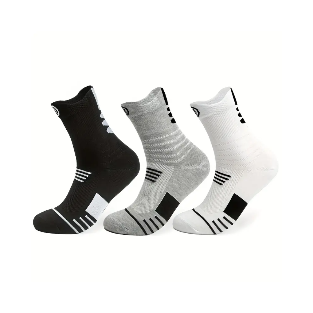 Lot de 3 Chaussettes Unisex Résistantes, Confortables et Polyvalentes | Excellence - Kaskad™